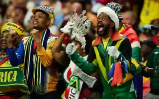 African football fans