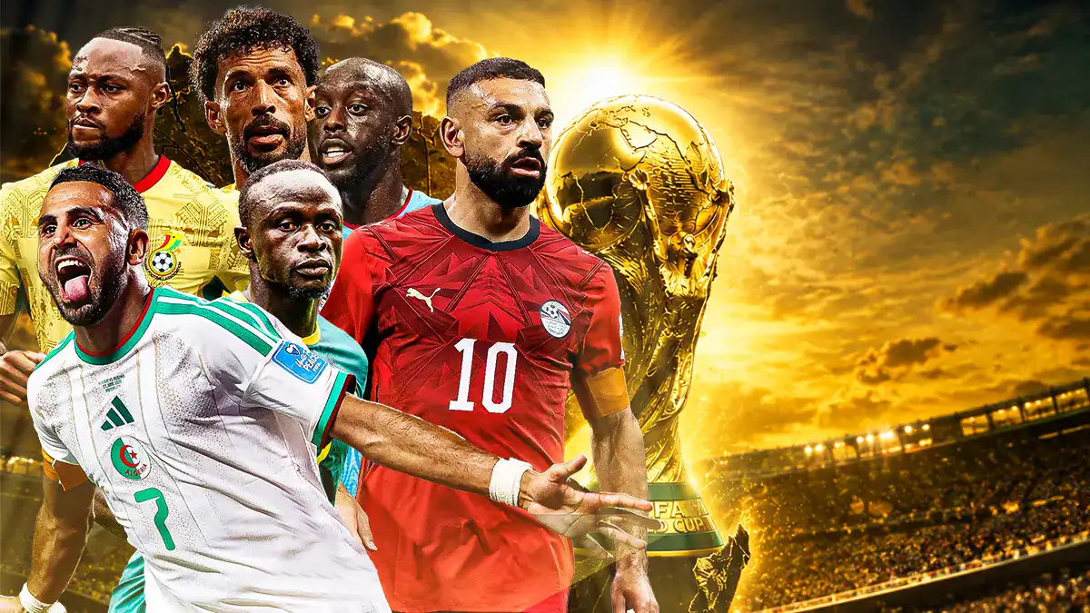 African football will be represented by 10 countries at the 2026 FIFA World Cup