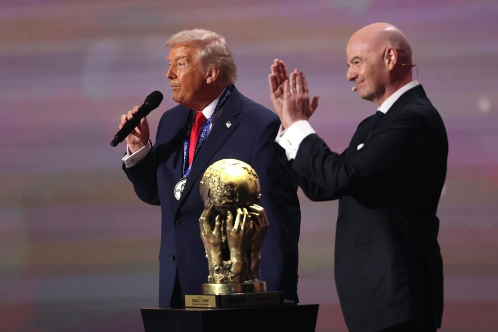President Trump and Infantino at the 2026 World Cup 