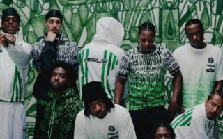 Nigeria’s Nike and Olaolu Slawn African football inspired jersey