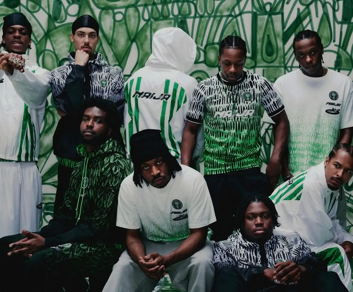 Nigeria’s Nike and Olaolu Slawn African football inspired jersey