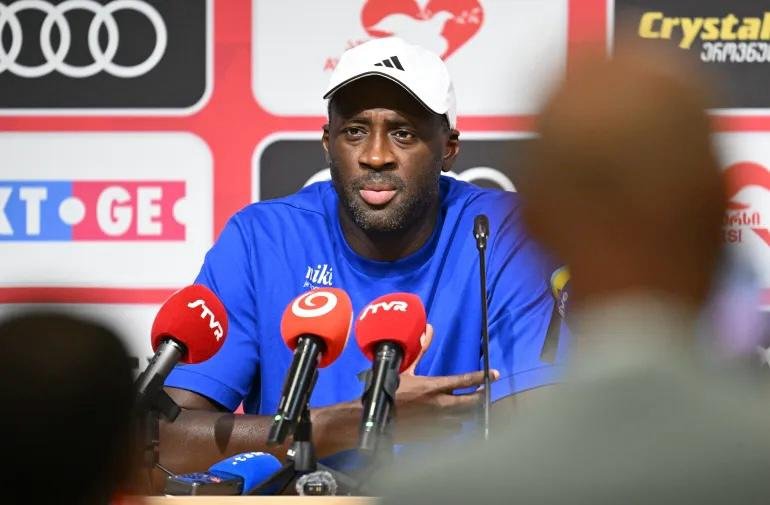 Yaya Touré, head coach of Slovan Bratislava