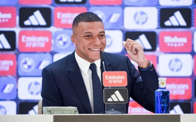 Real Madrid player and France captain, Kylian Mbappé