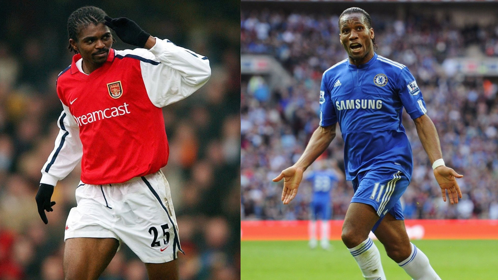 African strikers in Premier League