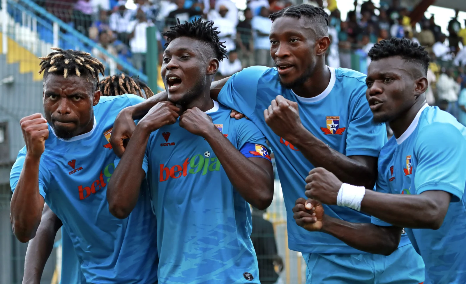 Remo Stars is one of the African football team sponsored by a betting platform