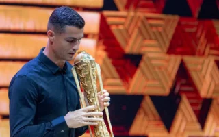 Cristiano Ronaldo at this year’s Esports World Cup